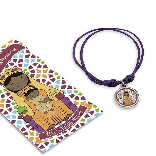 Pulsera Santitos Xfis con estampa (Varios Santitos)