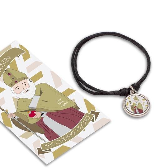 Pulsera Santitos Xfis con estampa (Varios Santitos)
