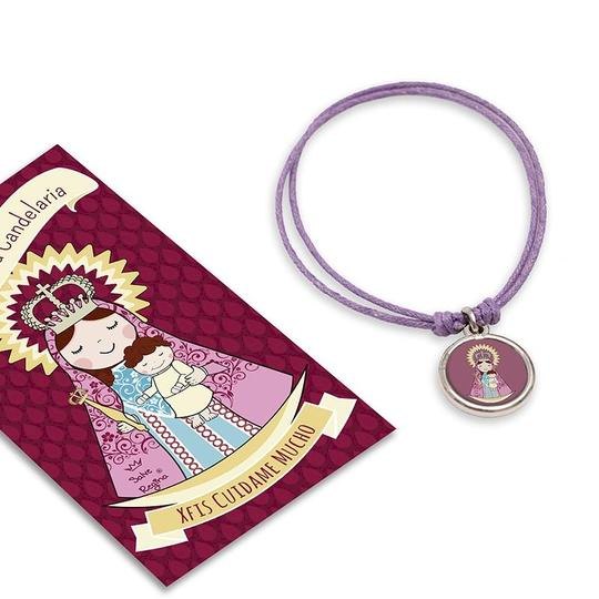 Pulsera Santitos Xfis con estampa (Varios Santitos)