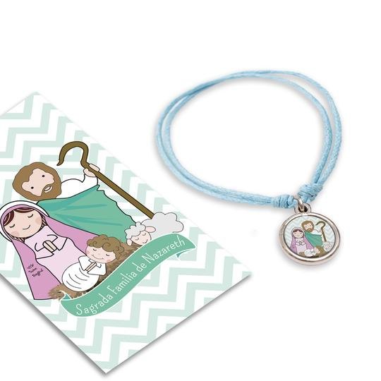 Pulsera Santitos Xfis con estampa (Varios Santitos)