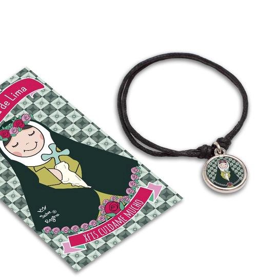 Pulsera Santitos Xfis con estampa (Varios Santitos)