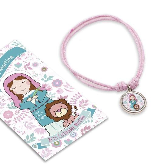 Pulsera Santitos Xfis con estampa (Varios Santitos)