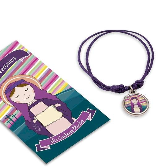 Pulsera Santitos Xfis con estampa (Varios Santitos)
