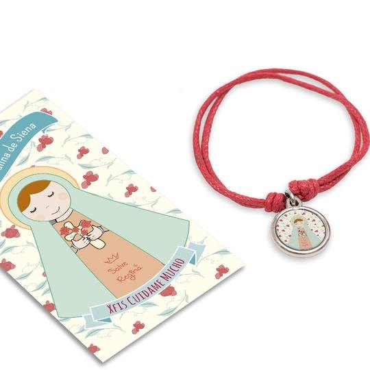 Pulsera Santitos Xfis con estampa (Varios Santitos)