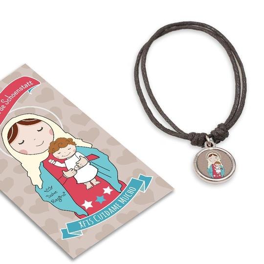 Pulsera Santitos Xfis con estampa (Varios Santitos)