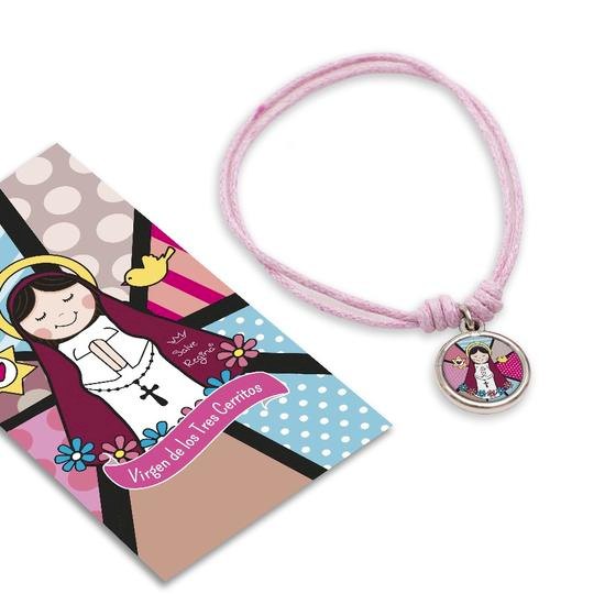 Pulsera Santitos Xfis con estampa (Varios Santitos)