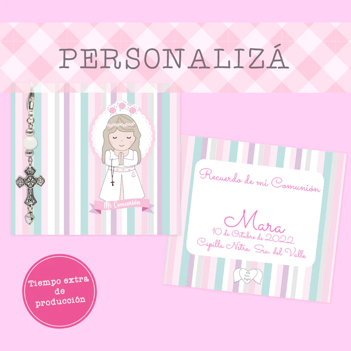 Pack Fe Personalizado x12 unidades