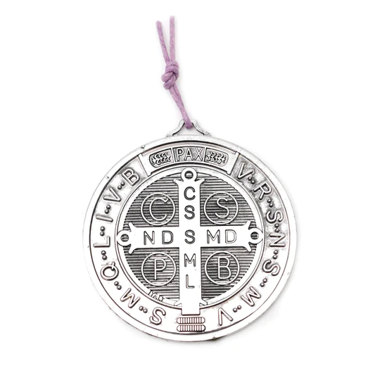 Colgante Metal San Benito 75mm en caja