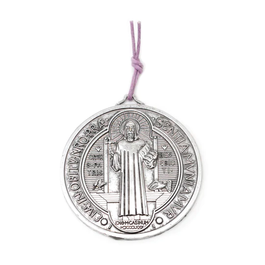 Colgante Metal San Benito 75mm en caja