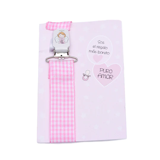 Porta Chupete (Rosa)