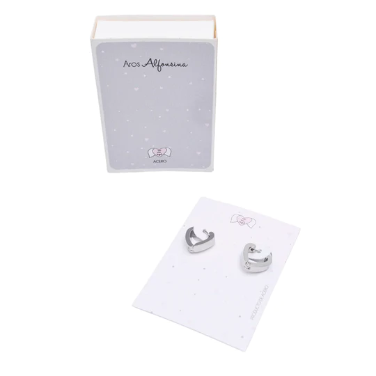 Aros Acero Alfonsina