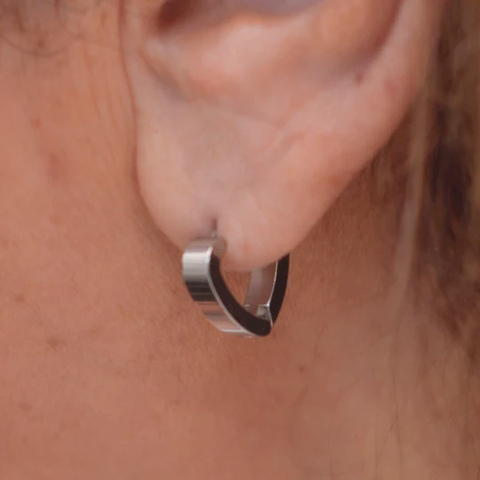 Aros Acero Alfonsina