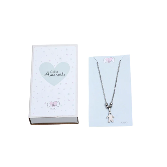 Collar Acero Amorcito
