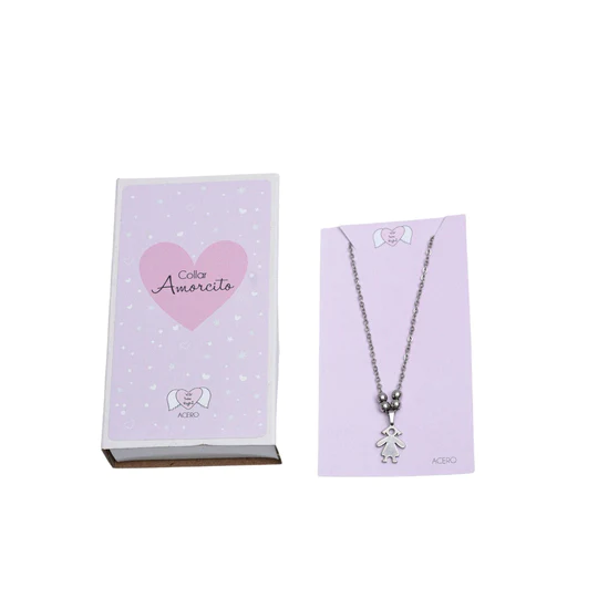 Collar Acero Amorcito