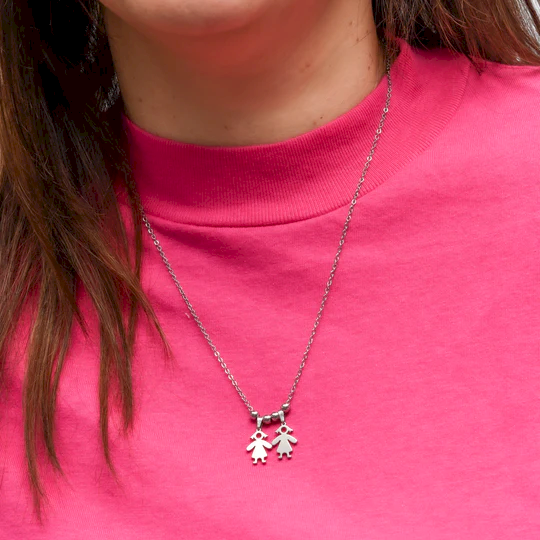 Collar Acero Amorcito