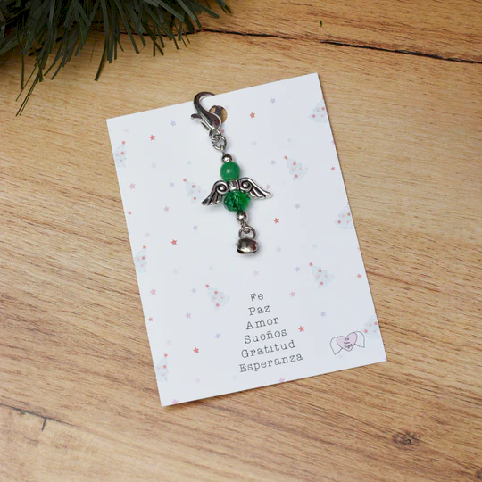 Angelito Cristal (Verde)