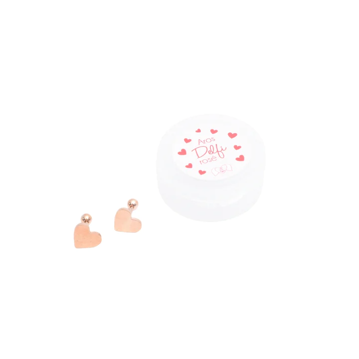 Aros Acero Rose Delfi