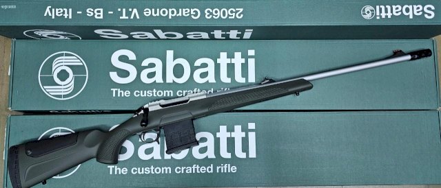 FUSIL SABATTI ROVER ALASKAN CAL. 308 SINTETICO/INOX