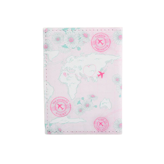 Porta Pasaporte Viajera