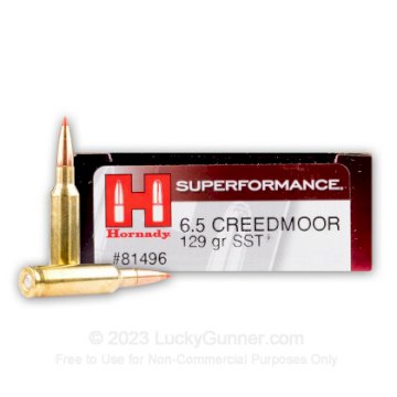 MUNICION HORNADY 6,5 CREEDMOOR #81496