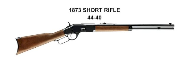 WINCHESTER 1873 SHORT RIFLE CAL. 44-40