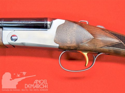 ESCOPETA AKKAR YUXTAPUESTA 528 GOLD CAL .28 MADERA/PAVÓN 