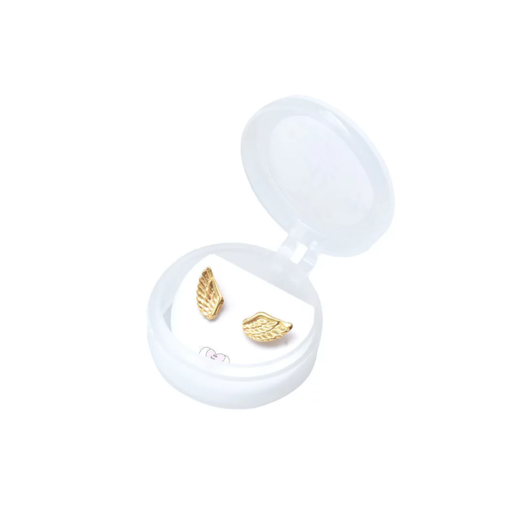 Aros Acero Dorado Ada