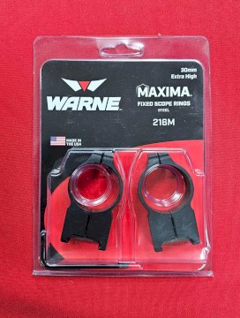 MONTAJE WARNE 30MM EXTRA ALTO - #11519 - MAXIMA/VERTICAL