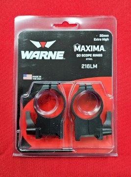 MONTAJE WARNE 30MM QD EXTRA ALTO - #11548 - MAXIMA/VERTICAL