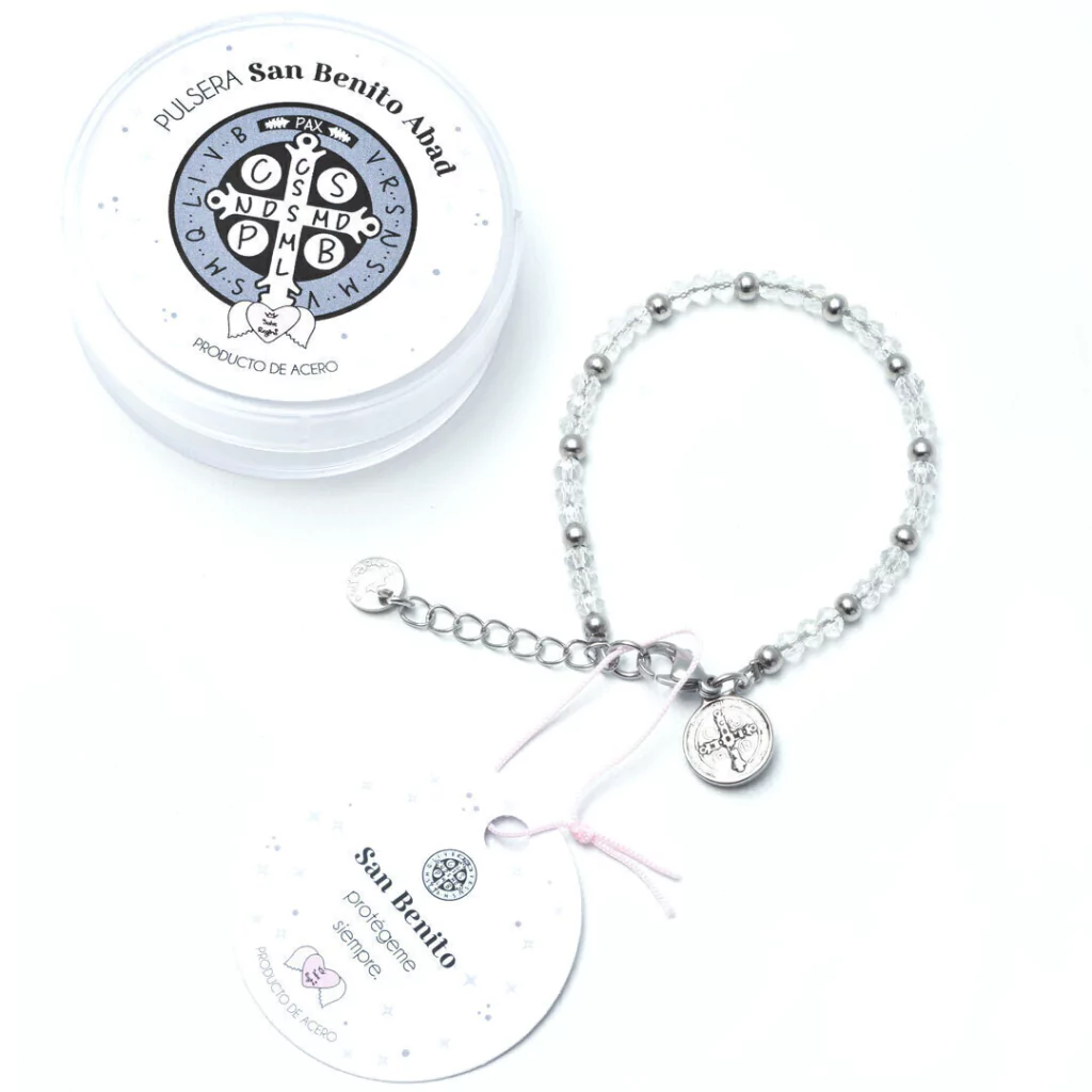 Pulsera Acero San Benito Abad (TIZA)