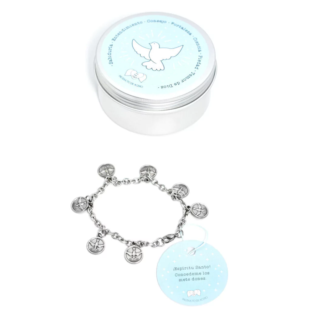 Pulsera Acero 7 Dones