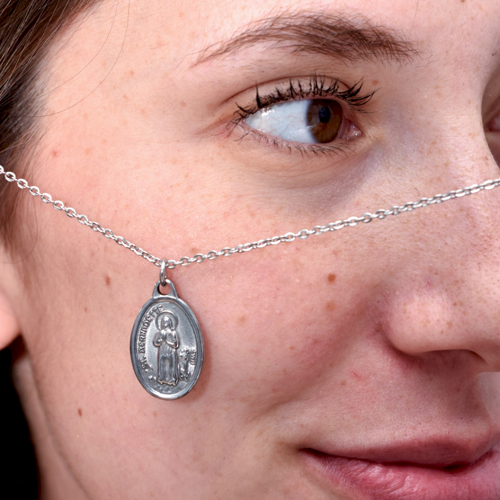 Collar Acero Lourdes