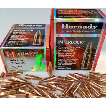 PUNTAS HORNADY .338 - 225 Gr SP #3320