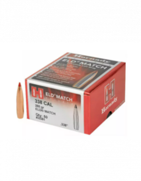 PUNTAS HORNADY .338 - 285 Gr EDL MATCH #33381 PUNTAS HORNADY .338 - 285 Gr EDL MATCH #33381