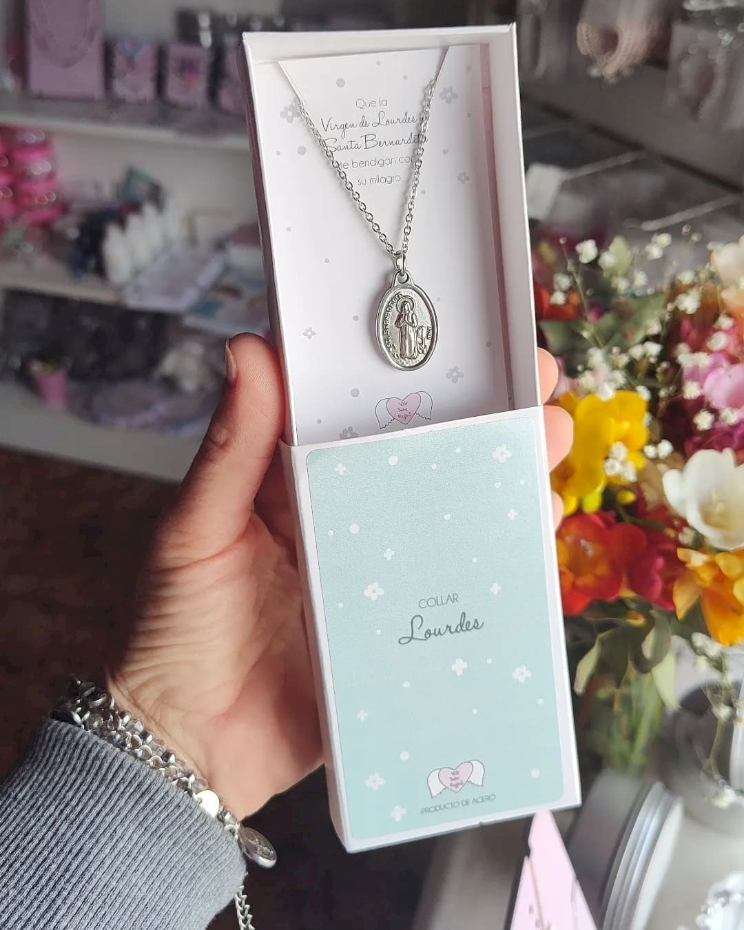 Collar Acero Lourdes