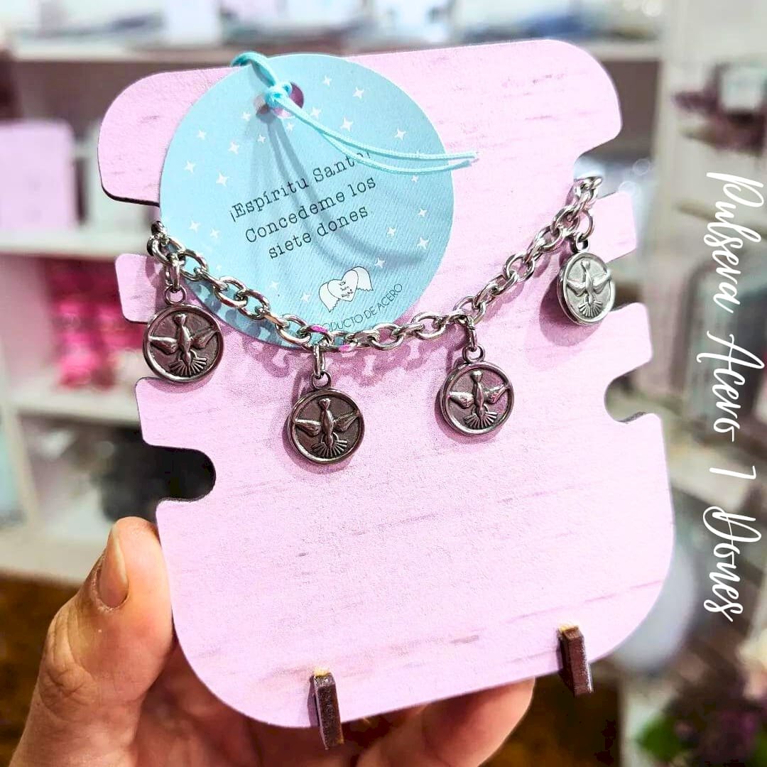 Pulsera Acero 7 Dones