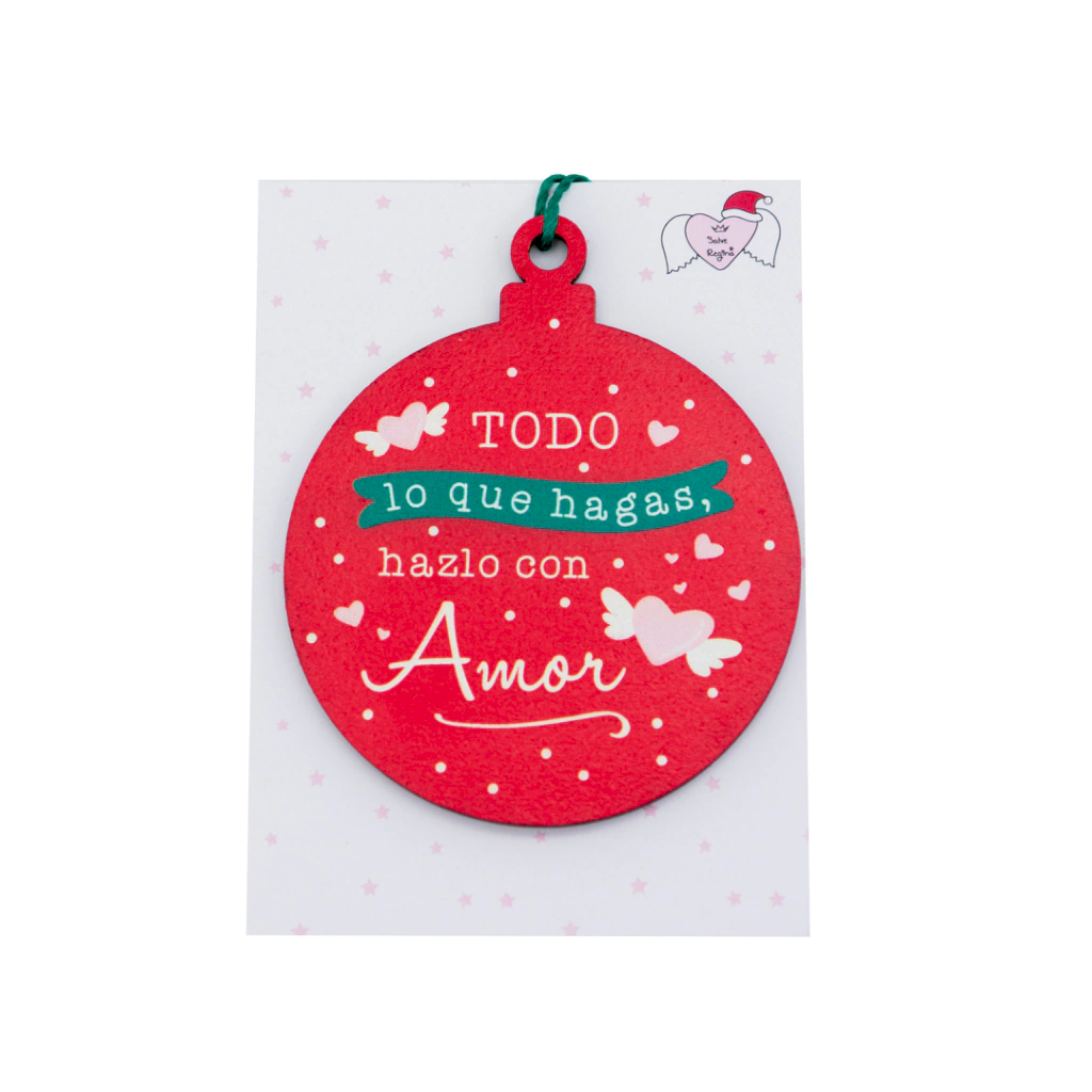 Adornito Navidad con Frase*