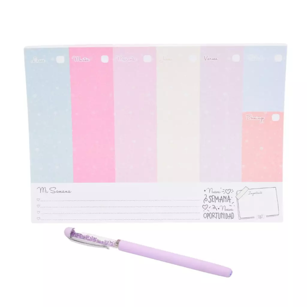 Planner Semanal Rainbow