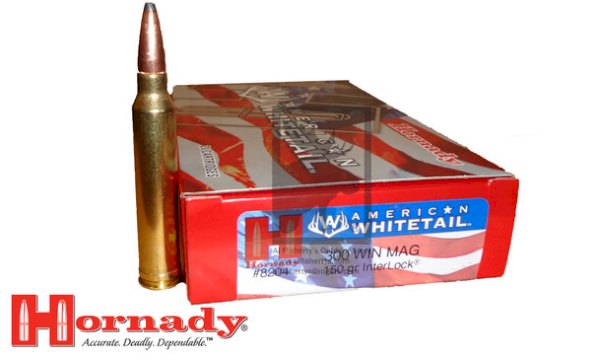 MUNICION HORNADY CAL .300 WIN MAG 150 Gr SP AW #8204