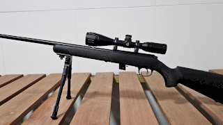 CARABINA MARLIN XT-22 (USADA) C/MIRA UTG 3-9X40 ILUM + ANILLAS ACERO + BIPODE