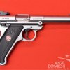 PISTOLA RUGER SEMI MARK IV TARGET 5,50 ACERO INOX CAL .22LR 