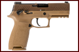 PISTOLA SIG SAUER P320 M18 CAL.9MM