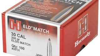 PUNTAS HORNADY .30 - 208 Gr ELD MATCH #30731