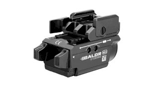LINTERNA OLIGHT BALDR MINI - NEGRO - 600 LM C/ LASER VERDE