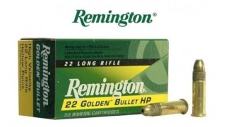 MUNICION REMINGTON .22 LR GOLDEN BULLET