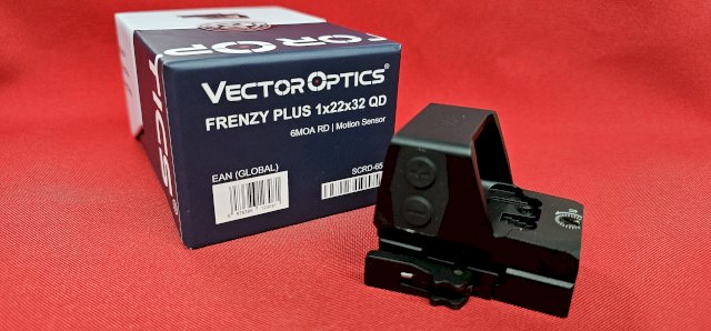 MIRA VECTOR FRENZY HOLOGRÁFICA PUNTO ROJO 6 MOA - SENSOR DE MOV