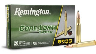 MUNICION REMINGTON .30-06 CORE LOKT TIPPED 165 Gr