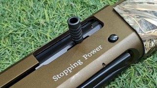 ESCOPETA AKKAR SEMI STOPPING POWER CAL 12 BRONZE/CAMO