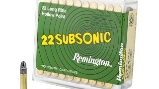 MUNICION REMINGTON .22 LR SUBSONIC 40 GRS SOLIDA/PLOMO