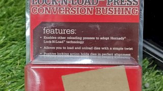 HORNADY DIES LOCK-N-LOAD BUSHG PRESS CONVERS